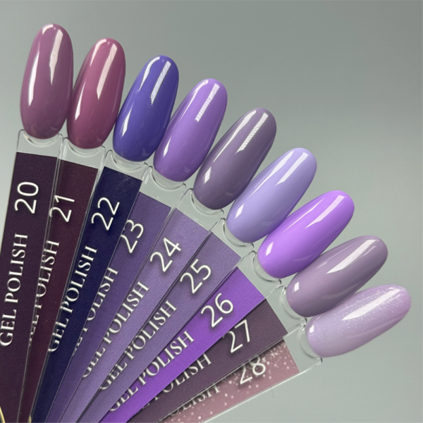 Гель-лак DANNY Gel Polish №024, серо-лавандовый, 10 мл
