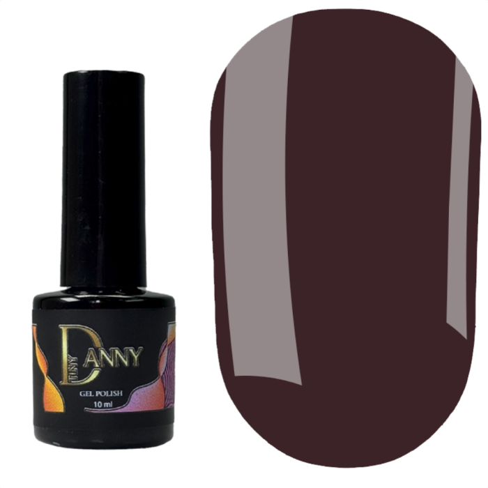 Гель-лак DANNY Gel Polish №104, бордово-сливовий, 10 мл