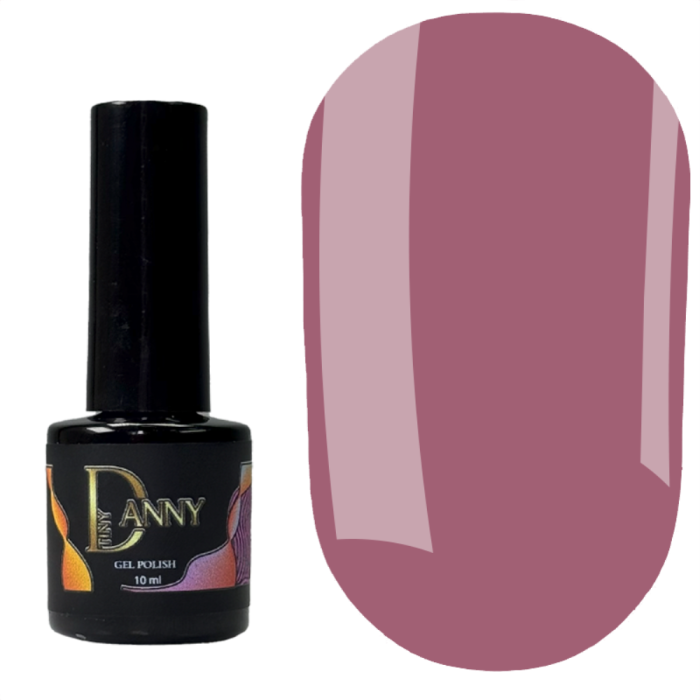 Гель-лак DANNY Gel Polish №114, приглушенный малиновый, 10 мл