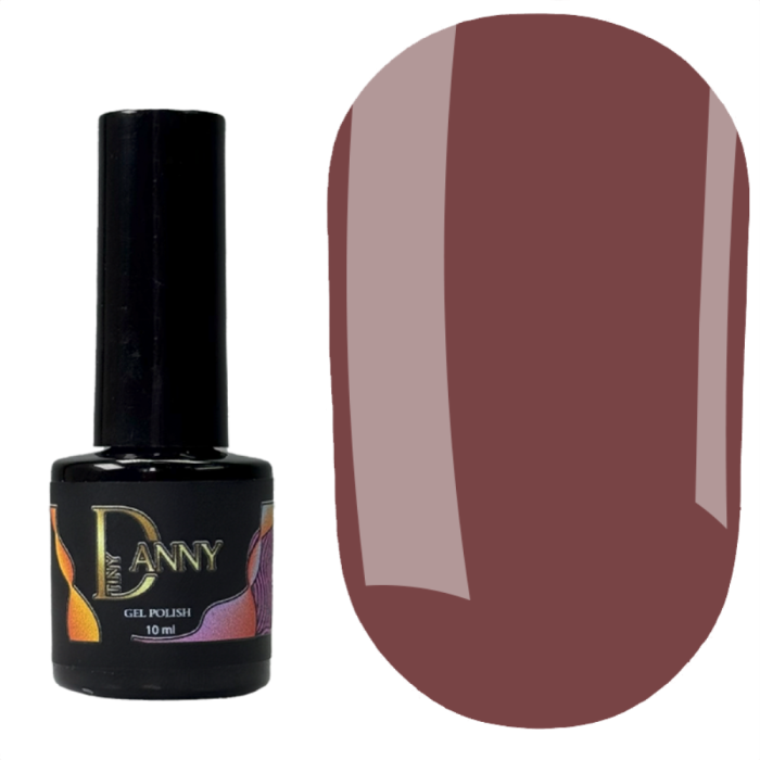 Гель-лак DANNY Gel Polish №127, шоколадный трюфель, 10 мл