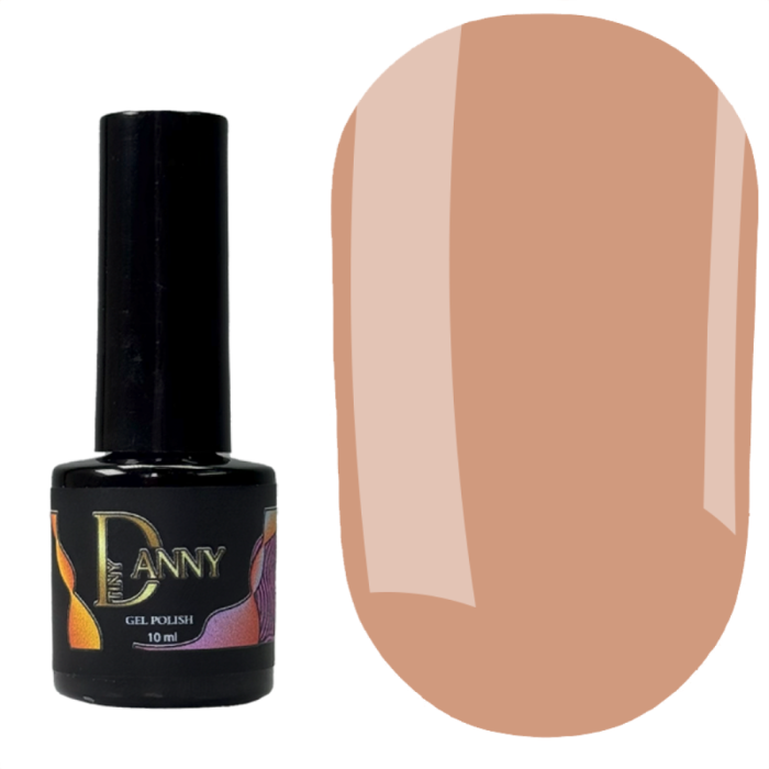 Гель-лак DANNY Gel Polish №129, абрикосовий нюд, 10 мл
