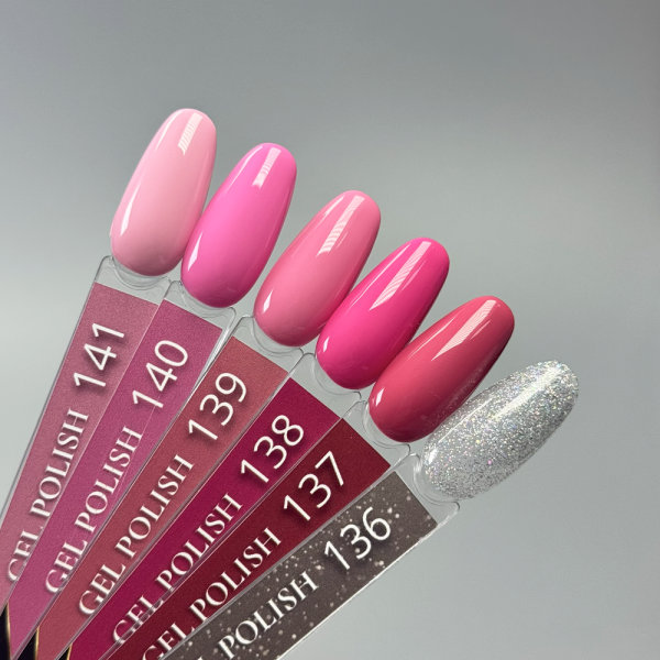 Гель-лак DANNY Gel Polish №138, малиновый, 10 мл