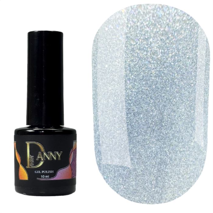 Гель-лак DANNY Gel Polish №160, білий шиммер, 10 мл