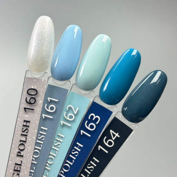 Гель-лак DANNY Gel Polish №160, белый шиммер, 10 мл