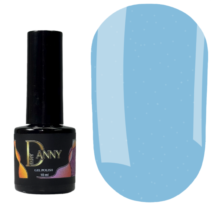 Гель-лак DANNY Gel Polish №161, голубой с микроблеском, 10 мл