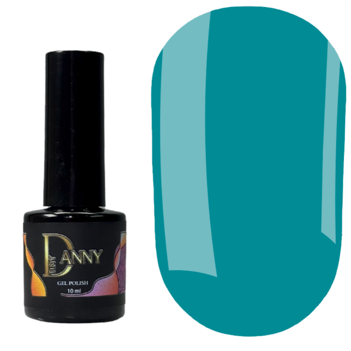 Гель-лак DANNY Gel Polish №165, бирюзовый, 10 мл