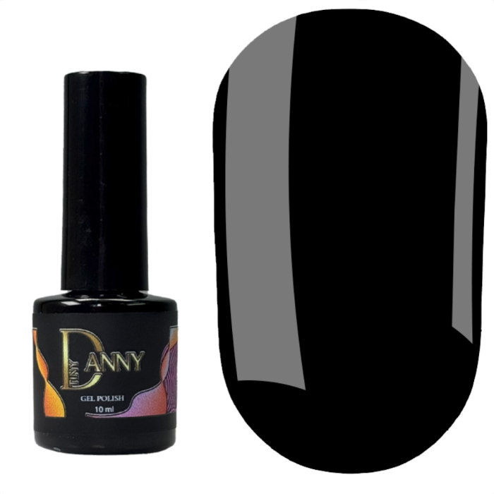 Гель-лак DANNY Gel Polish №172, черный, 10 мл