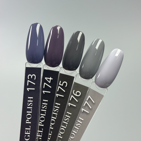 Гель-лак DANNY Gel Polish №173, серо-синий, 10 мл