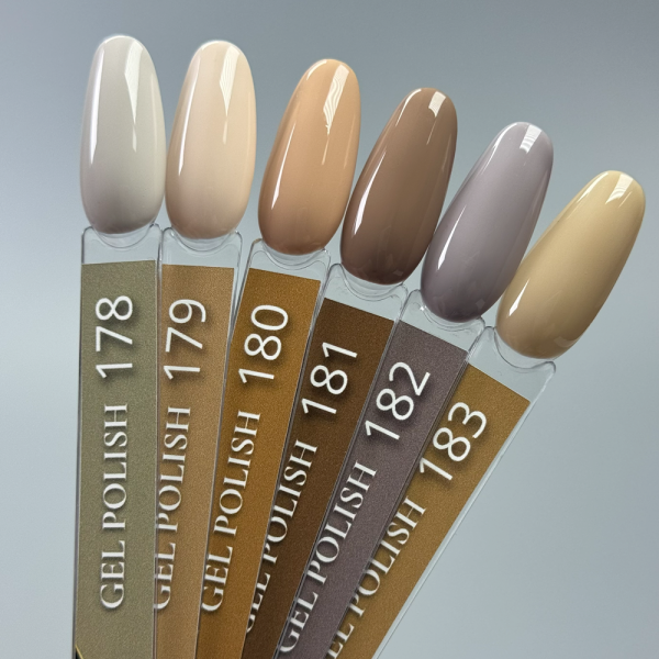 Гель-лак DANNY Gel Polish №178, сірий, 10 мл
