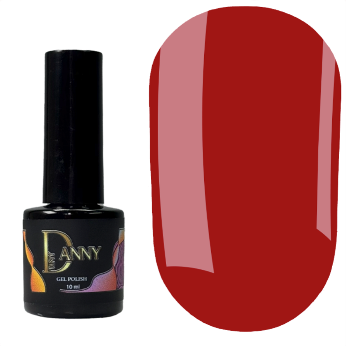 Гель-лак DANNY Gel Polish №233, гранатово-червоний, 10 мл