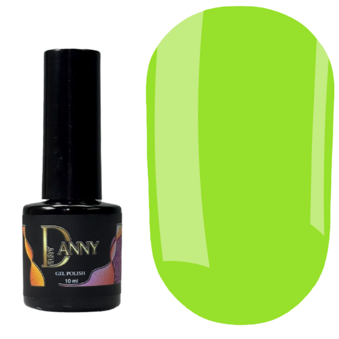Гель-лак DANNY Gel Polish №061, неоновый лайм, 10 мл