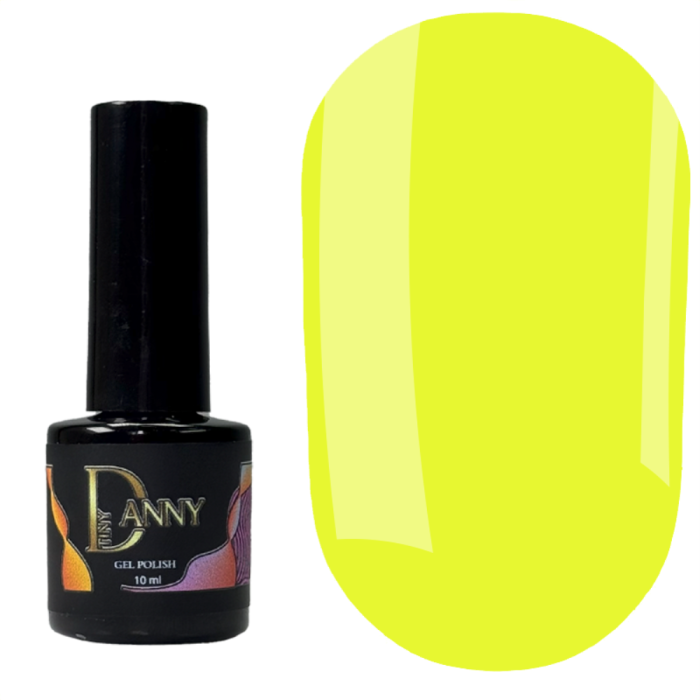 Гель-лак DANNY Gel Polish №062, неоново-жёлтый, 10 мл