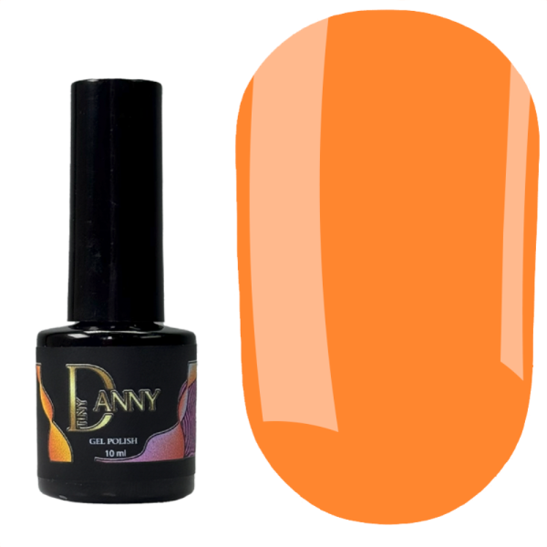 Гель-лак DANNY Gel Polish №066, неоново-оранжевый, 10 мл