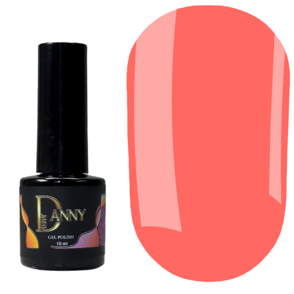 Гель-лак DANNY Gel Polish №067, персиково-кораловий, 10 мл