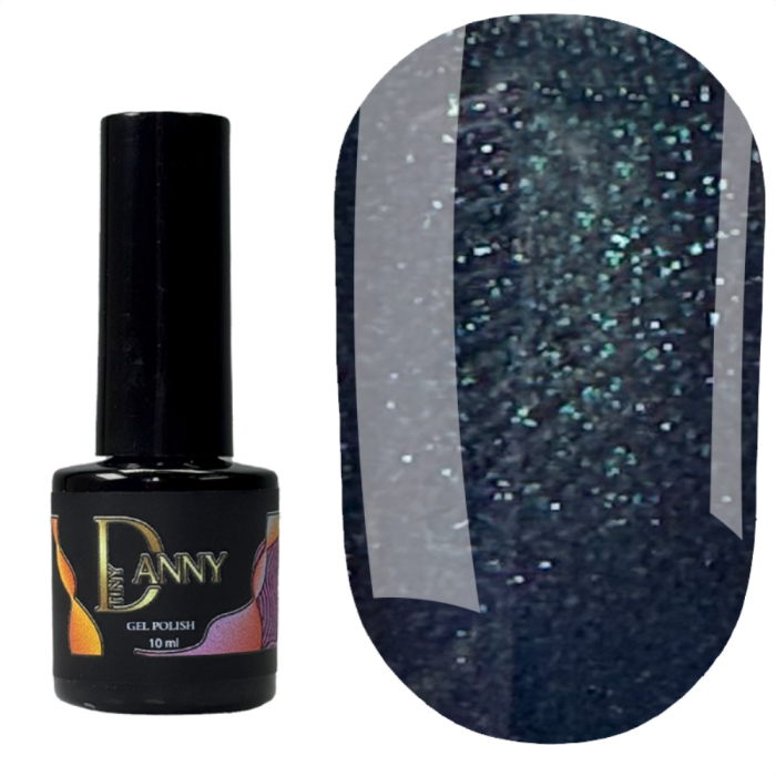 Гель-лак DANNY Gel Polish №081, темно-синій із шиммером, 10 мл