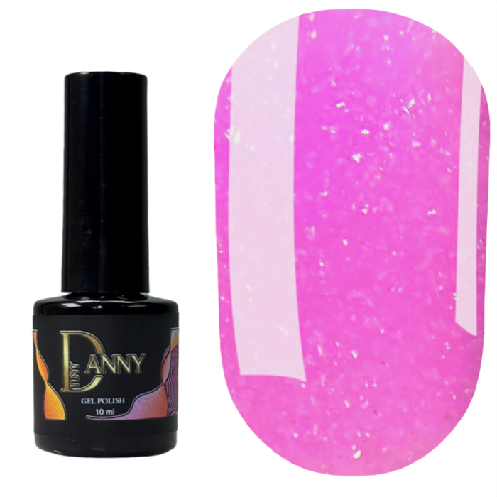 Гель-лак DANNY Gel Polish №095, розовый с шиммером, 10 мл