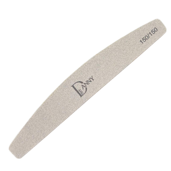 Пилка для нігтів Danny, півмісяць, 150/150