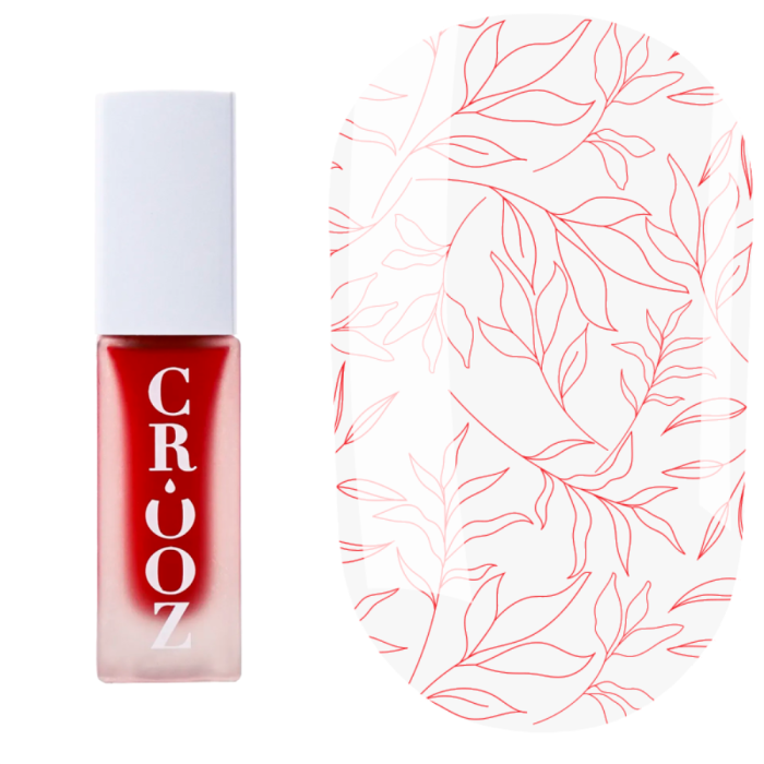 Лак для стемпинга Crooz Stamping Nail Polish №03, красный, 6 мл