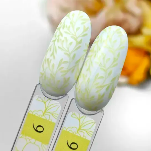 Лак для стемпинга Crooz Stamping Nail Polish №06, желтый, 6 мл