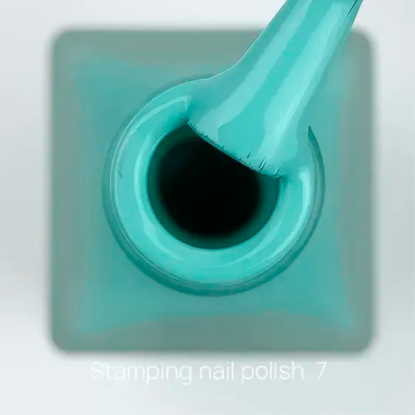 Лак для стемпінгу Crooz Stamping Nail Polish №07, м'ятний, 6 мл