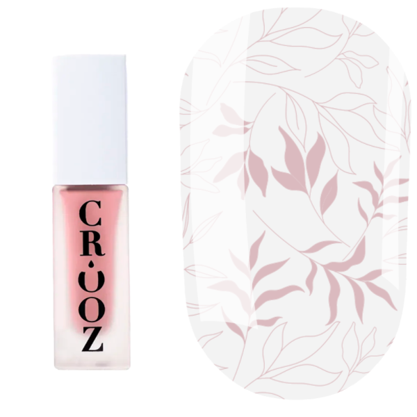 Лак для стемпінгу Crooz Stamping Nail Polish №08, ніжно-рожевий, 6 мл
