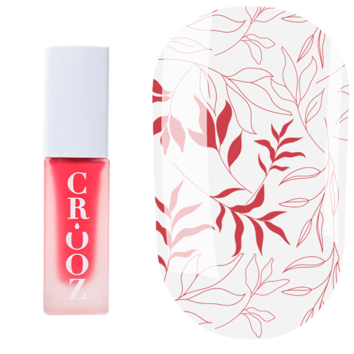 Лак для стемпінгу Crooz Stamping Nail Polish №11, кораловий, 6 мл