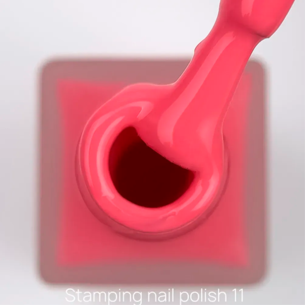 Лак для стемпінгу Crooz Stamping Nail Polish №11, кораловий, 6 мл