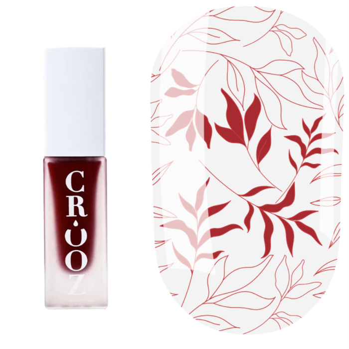 Лак для стемпинга Crooz Stamping Nail Polish №17, вишня, 6 мл