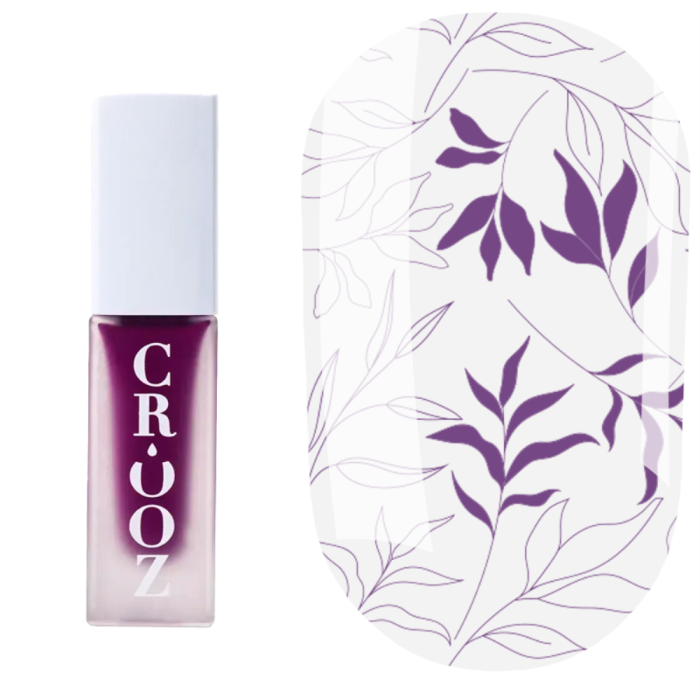 Лак для стемпинга Crooz Stamping Nail Polish №19, фиолетовый, 6 мл