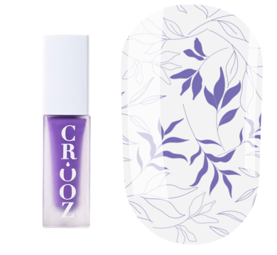 Лак для стемпинга Crooz Stamping Nail Polish №20, лиловый, 6 мл