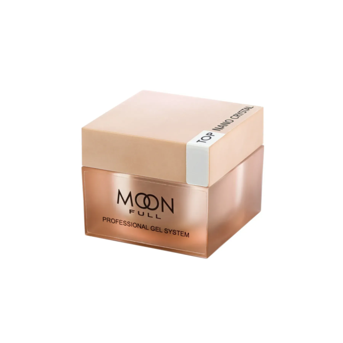 Топ без липкого слоя Moon Full Top Coat Nano Crystal, прозрачный, 30 мл