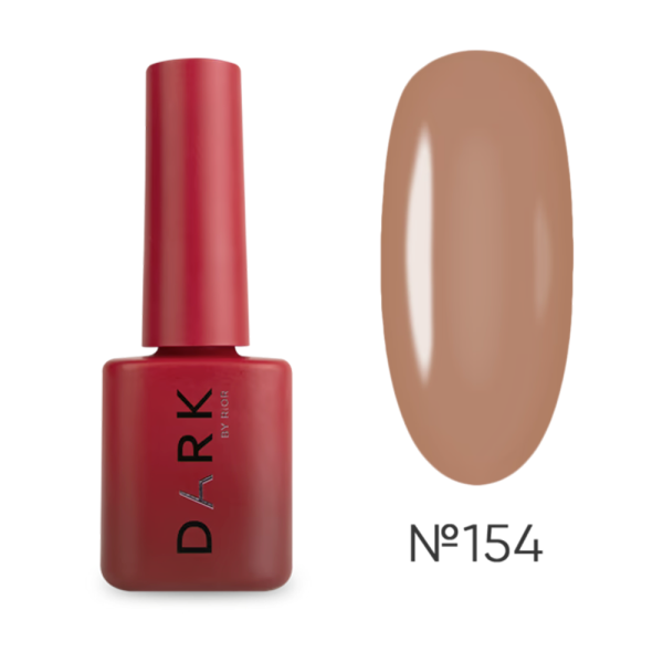 Гель-лак DARK Gel Polish №154, бежевий, 6 мл
