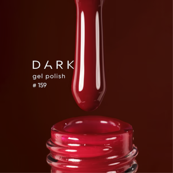 Гель-лак DARK Gel Polish №159, светло-вишневый, 6 мл