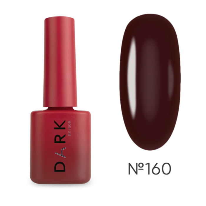 Гель-лак DARK Gel Polish №160, баклажановий, 6 мл