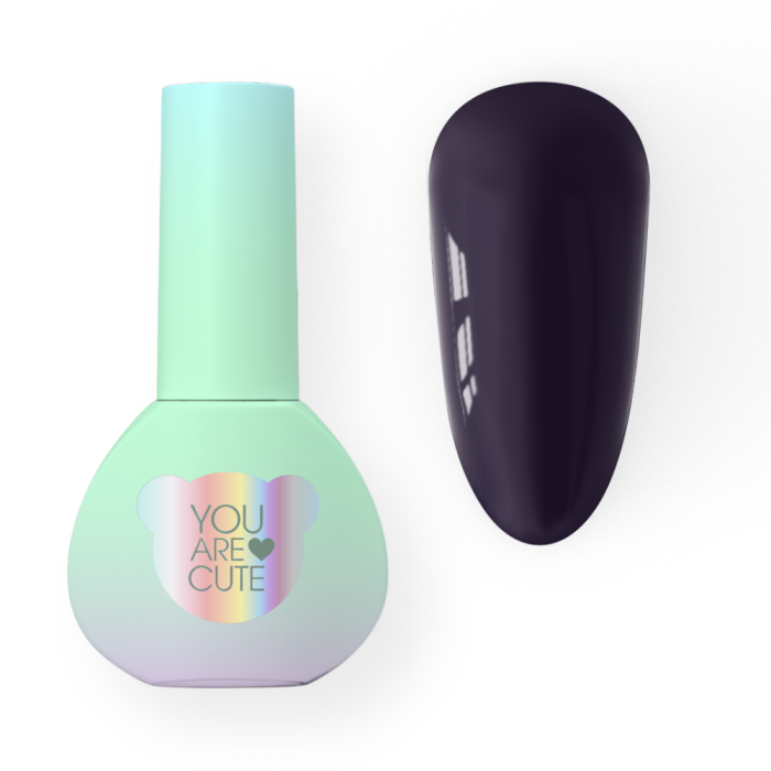 Гель-лак You Are Cute Color №038, темно-фіолетовий, 5 мл