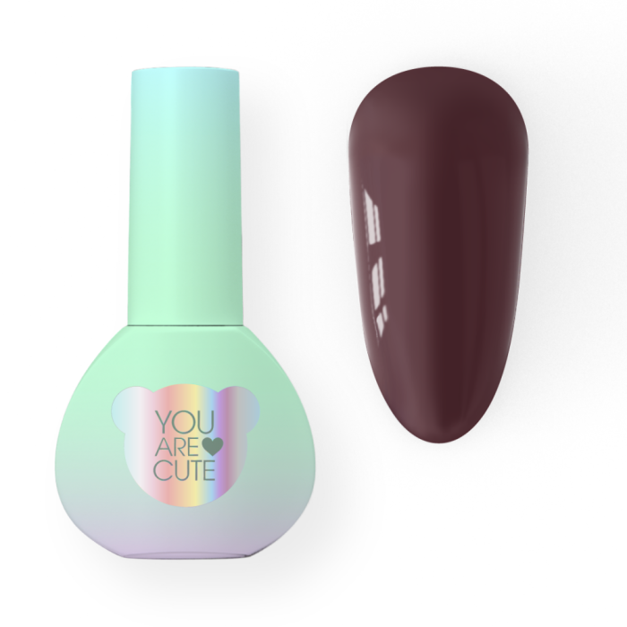 Гель-лак You Are Cute Color №072, коричневий, 5 мл