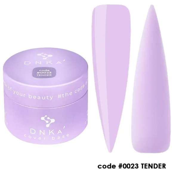 База камуфлирующая DNKa Cover Base №0023 Tender, светло-лиловый, 30 мл