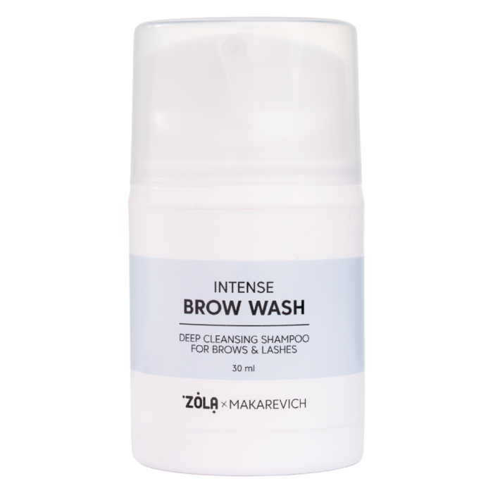 Шампунь глубокой очистки для бровей и ресниц Zola x Makarevich Intense Brow Wash, 30 мл