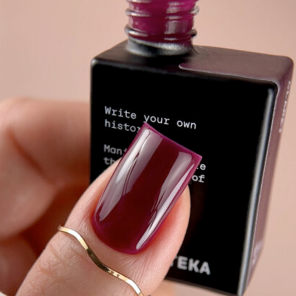 Гель-лак Biblioteka Gel Polish №22 Claret, теплый винный, 10 мл