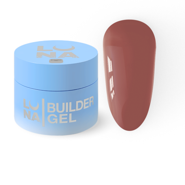 Гель для нарощування LUNA Gel Premium №35, темно-рожевий, 15 мл