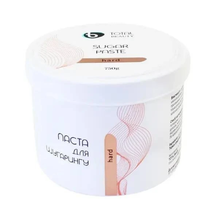 Паста для шугарингу Total Beauty Hard, жорстка, 750 г