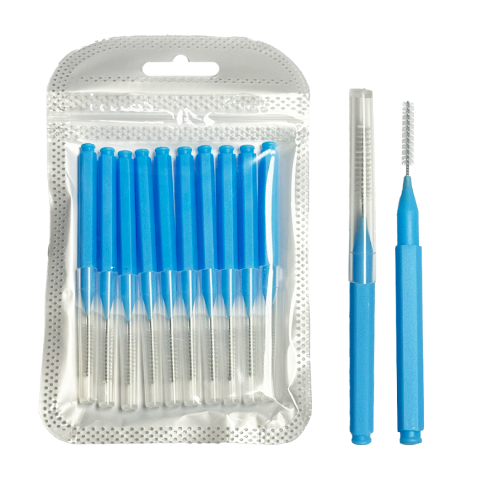 Щеточки Baby Brush в пакете, 10 шт, голубые