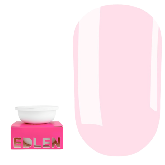 Змінний картридж Edlen Builder Gel Butterfly №42 - гель для нарощування, зефірно-рожевий, 30 мл