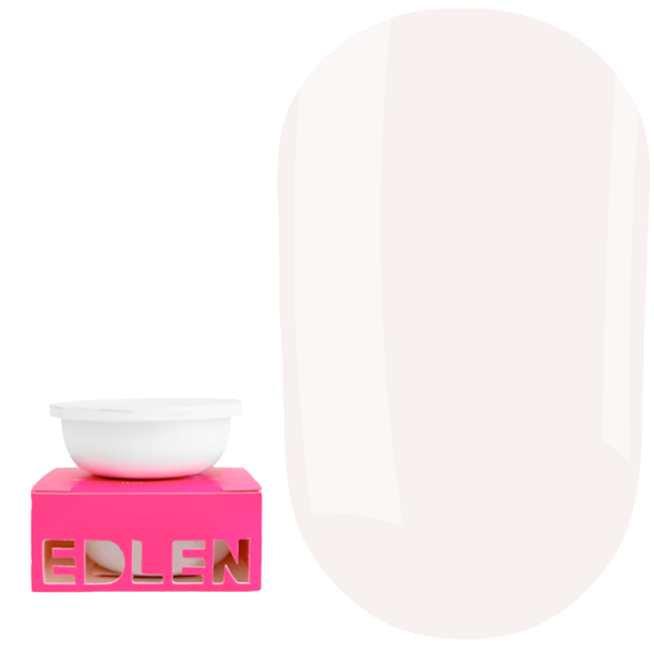 Змінний картридж Edlen Builder Gel Cheesy №46 - гель для нарощування, молочно-бежевий, 30 мл