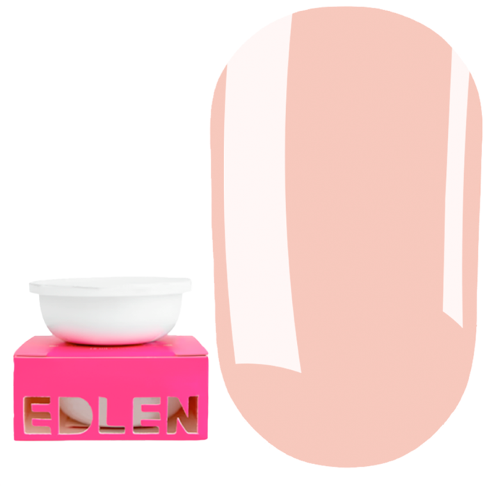 Змінний картридж Edlen Builder Gel Office №33 - гель для нарощування, теплий абрикос, 50 ​​мл