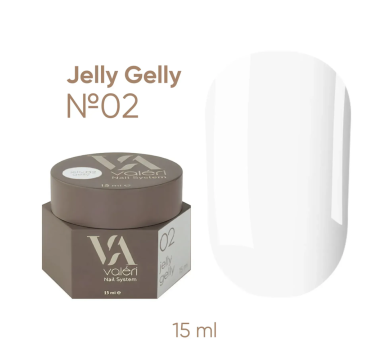 Гель-желе Valeri Jelly Gelly New №02, молочный, 15 мл