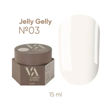 Гель-желе Valeri Jelly Gelly New №03, айвори, 15 мл