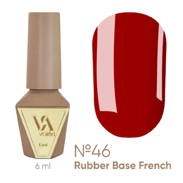 База камуфлююча Valeri Rubber Base French New №046, винна, 6 мл