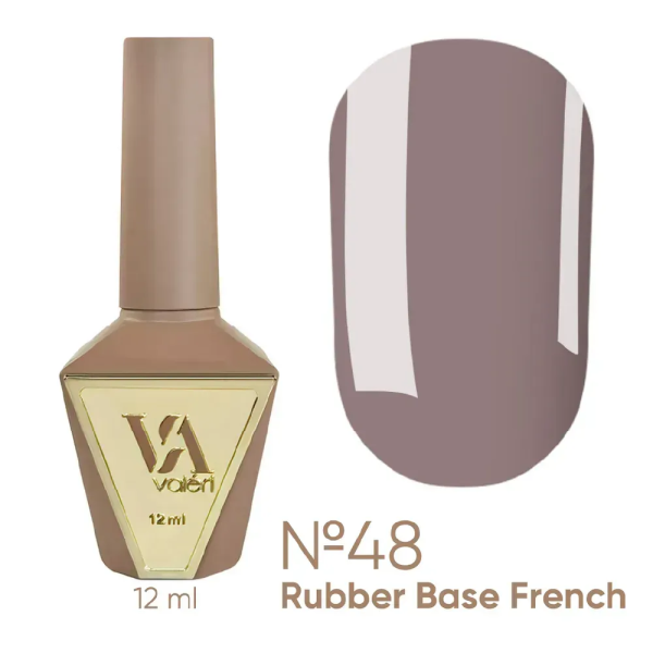 База камуфлирующая Valeri Rubber Base French New №048, какао, 12 мл