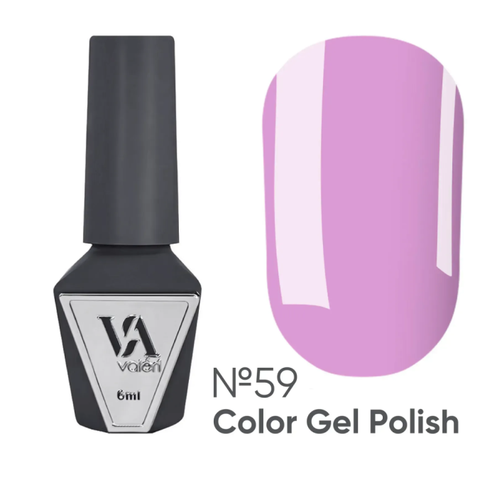 Гель-лак Valeri Color New №059, бузковий, 6 мл